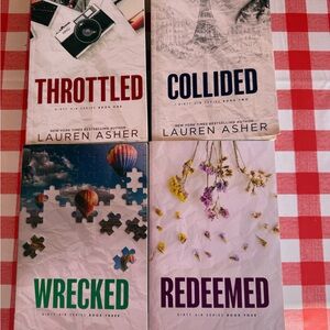 Lauren Asher Dirty Air Series, pre-owned.   What a collection 😊